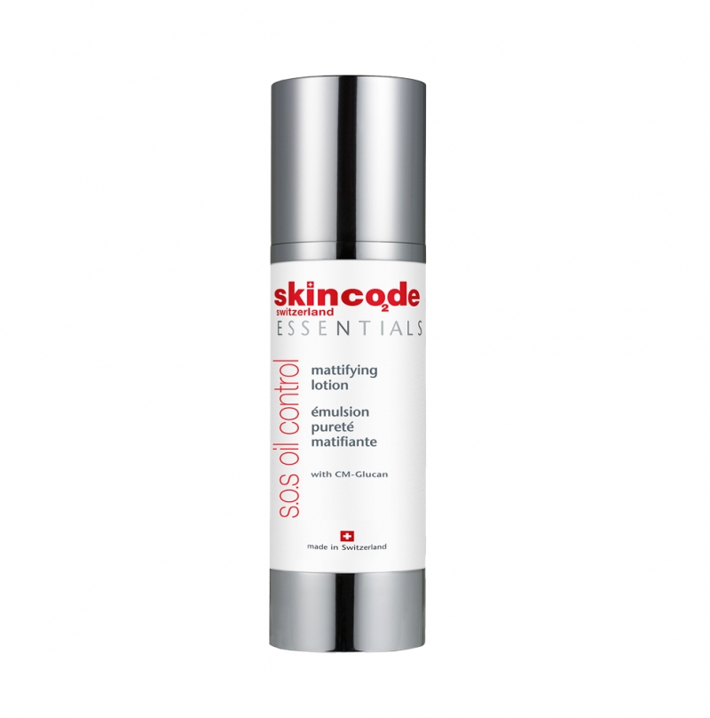 Nhũ tương điểu trị mụn kiểm soát dầu và phục hồi là da tổn thương Skincode essential oil control mattifying lotion